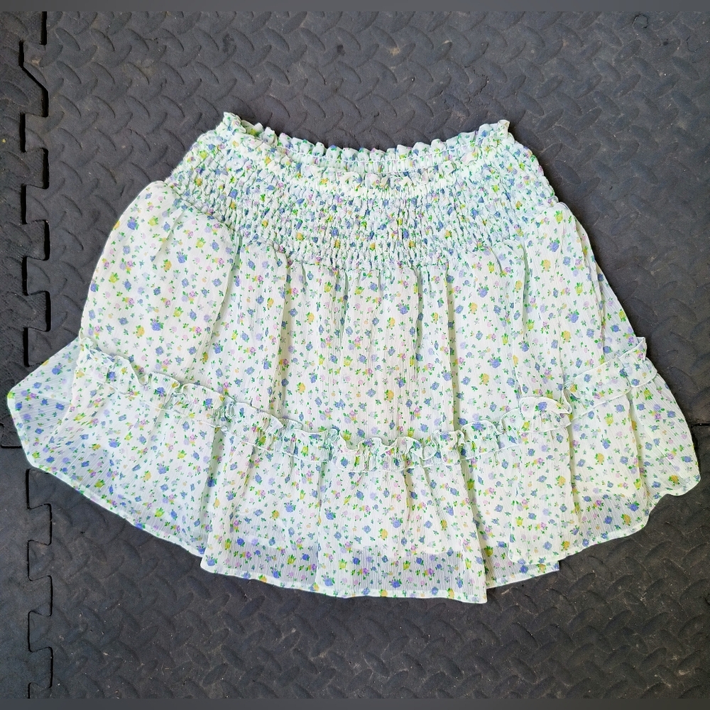 ZARA Floral Print Women's Skirt